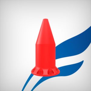 Catarg conic FLC1200 sau FLC1500 cu o singură culoare