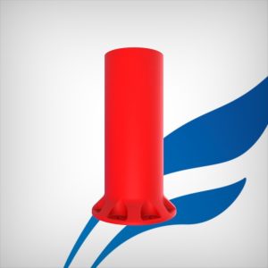 Catarg cilindric FLC1200 sau FLC1500 cu o singură culoare