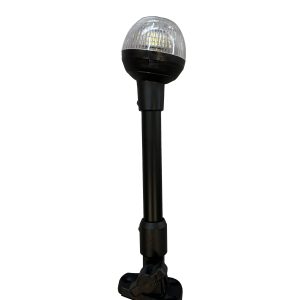 LUMINĂ LED TELESCOPICĂ 360 GRADE, PENTRU STÂLP, NEGRU
