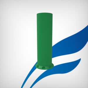 Catarg cilindric FLC1800 cu o singură culoare